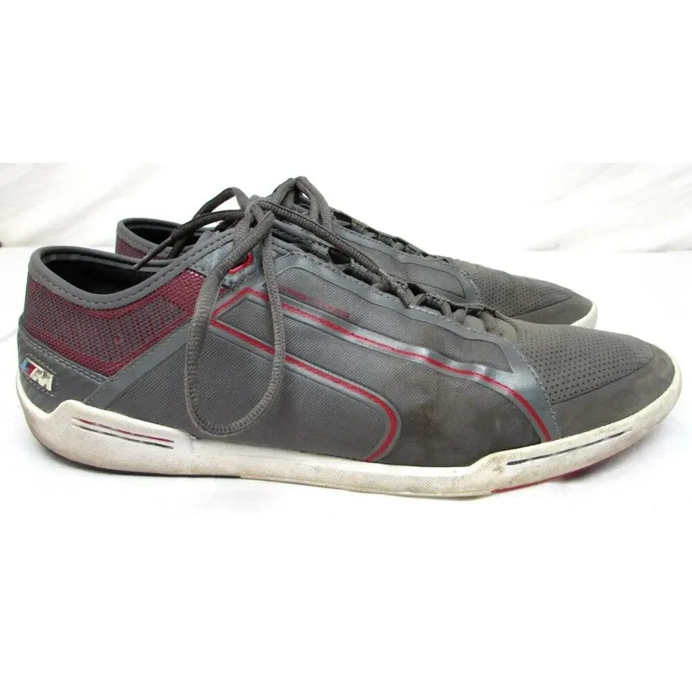 Puma sport lifestyle shoes BMW men's size 14 gray sneakers